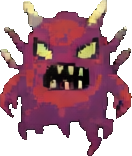 8-Bit-Dungeon-Feind A — 132×156 Pixel-Art-Sprite