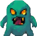 8-Bit Dungeon Enemy C - 125x121 pixel art sprite