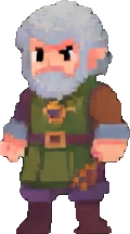 Alchemist Lab Character A - 120x216 pixel art sprite