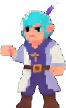 Alchemist Lab Character B - 132x215 pixel art sprite