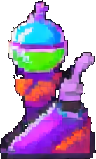 Laboratório Alquimista Inimigo C — sprite pixel art 256×384