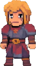 Altes Ruinen-Charakter A — 125×226 Pixel-Art-Sprite