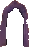 Altes Ruinen-Effekt A — 29×47 Pixel-Art-Sprite