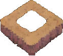 Fliese der antiken Ruinen A — 124×109 Pixel-Art-Sprite
