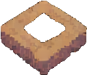 Fliese der antiken Ruinen B — 127×109 Pixel-Art-Sprite