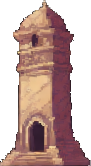 Fliese der antiken Ruinen D — 256×384 Pixel-Art-Sprite