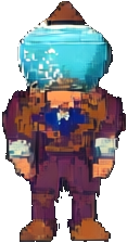 Aquarium Character A - 117x224 pixel art sprite