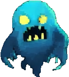 Enemigo del acuario C — sprite pixel art 142×158
