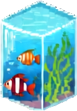Edificio del acuario A — sprite pixel art 111×159