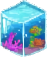 Aquarium Building B — 95×114 pixel art sprite