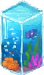 Aquarium Structure C - 88x149 pixel art sprite