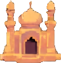 Efecto de la Noche Árabe A — sprite pixel art 123×126