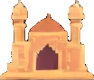 Accessoire de la Nuit Arabe B — sprite pixel art 104×89