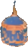 Carrelage de la nuit arabe A — sprite pixel art 41×69