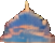 Baldosa de la noche árabe D — sprite pixel art 51×40