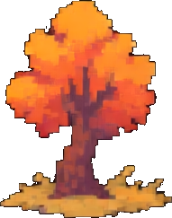 Autumn Forest Enemy C - 256x384 pixel art sprite