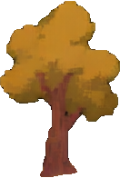 Autumn Forest Environment C - 132x196 pixel art sprite
