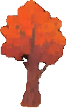 Autumn Forest Prop B - 94x154 pixel art sprite