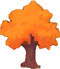 Autumn Forest Building B - 120x138 pixel art sprite