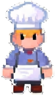 Bakery & Kitchen Character C - 110x191 pixel art sprite