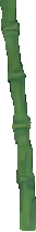 Entorno B del bambú — sprite pixel art 33×209