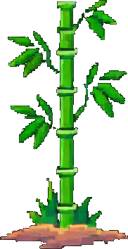 Bamboo Grove Building A — 256×384 pixel art sprite