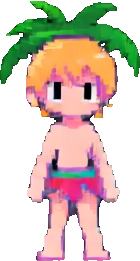 Beach Resort Character C - 140x261 pixel art sprite