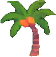 Entorno de Resort de Playa A — sprite pixel art 110×112