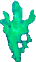 Bioluminescent Tile C - 53x90 pixel art sprite