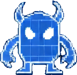 Blueprint Factory Enemy A - 160x156 pixel art sprite