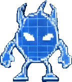 Blueprint Factory Enemy C — 144×164 pixel art sprite