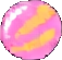 Effet Candy Pop C — sprite pixel art 57×55
