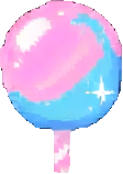 Candy Pop Umgebung C — 112×158 Pixel-Art-Sprite