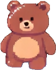Candy Pop Gebäude A — 111×140 Pixel-Art-Sprite