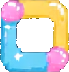 キャンディポップ タイルC — 101×104 ピクセルアートスプライト