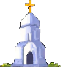 Cathedral Structure C - 256x384 pixel art sprite