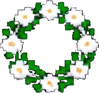 Funeral Wreath - 196x184 pixel art sprite