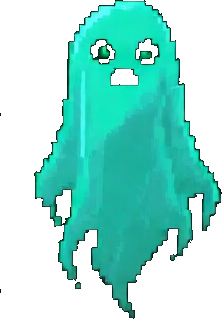 Cemetery Ghost - 222x319 pixel art sprite