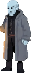 Excavateur de Tombe — sprite pixel art 106×246