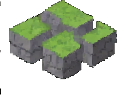 Cracked Stone Slab - 240x194 pixel art sprite