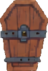 Wooden Coffin - 94x139 pixel art sprite