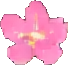 Effet de Saki C — sprite pixel art 68×65