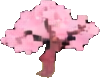 Cherry Blossom Building A - 100x78 pixel art sprite