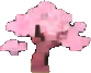 Cherry Blossom Structure C - 83x67 pixel art sprite
