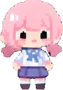 Chibi School Character B - 125x179 pixel art sprite