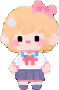 Chibi School Environment B - 121x183 pixel art sprite