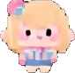 Objeto de la escuela chibi A — sprite pixel art 85×82