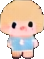 Ladrilho da escola chibi B — sprite pixel art 44×59