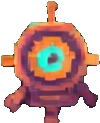 Effet Mécanique B — sprite pixel art 100×123