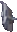Ladrilho de Relógio C — sprite pixel art 17×32